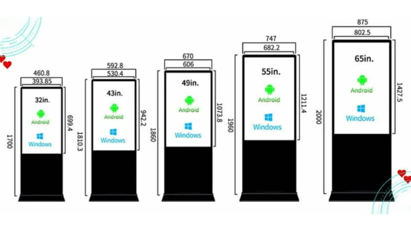 Màn hình LCD quảng cáo chân đứng | Màn hình quảng cáo chân đứng (Digital Standee) 